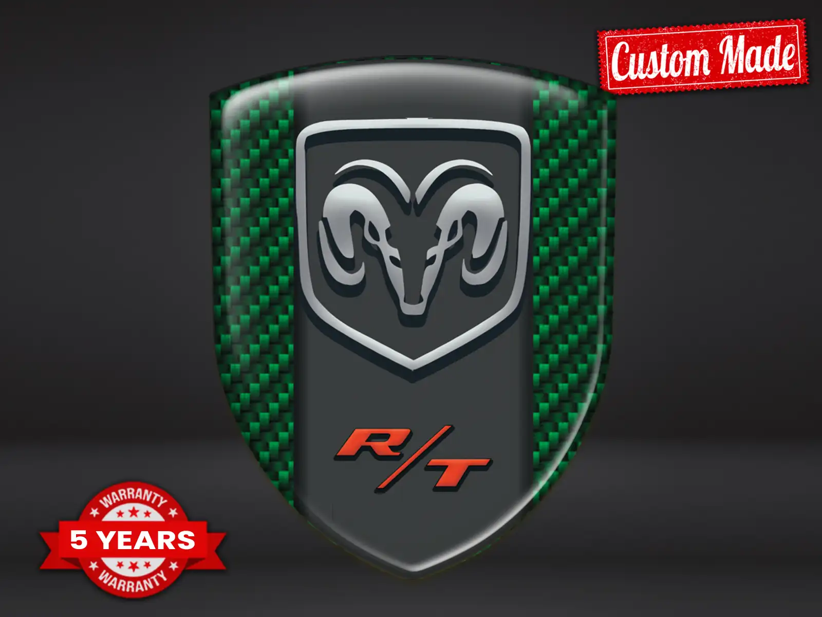 Dodge Pegatinas Logo Impresas Resistentes Limitadas Alta Calidad